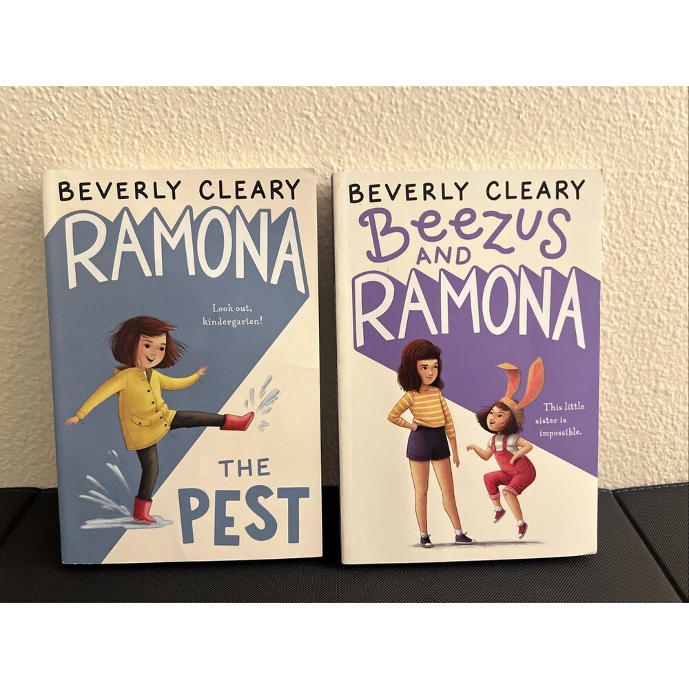 Beezus and Ramona & Ramona The Pest - Paperback By Beverly Cleary - VERY GOOD
